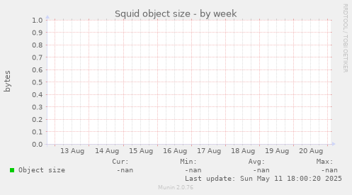 Squid object size