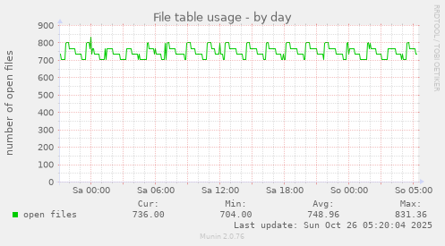 daily graph